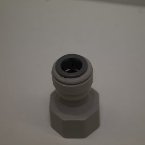 DM FIT 3/8" x 1/2" BSP FEMALE ADAPTOR FLAT END