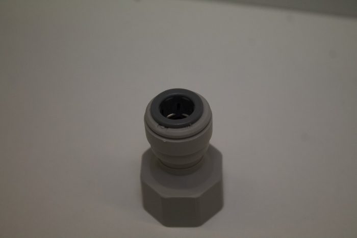DM FIT 3/8" x 1/2" BSP FEMALE ADAPTOR FLAT END