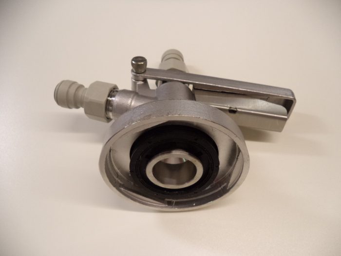 KEG COUPLER GRUNDY (COMPLETE WITH 3/8" JG FITTINGS)