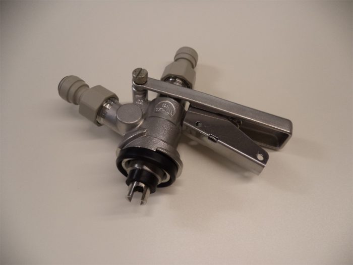 KEG COUPLER SANKEY (COMPLETE WITH 3/8" JG FITTINGS)