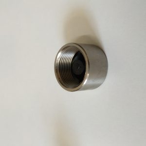 STAINLESS STEEL SPARKLER CAP WITH PLASTIC INSERT