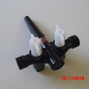 TWIN CASK TAP - Thread 3/4 BSP
